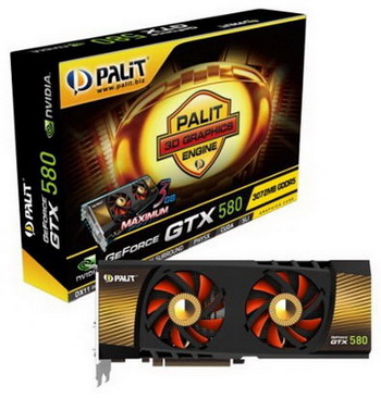 Palit Geforce GTX580 3gb